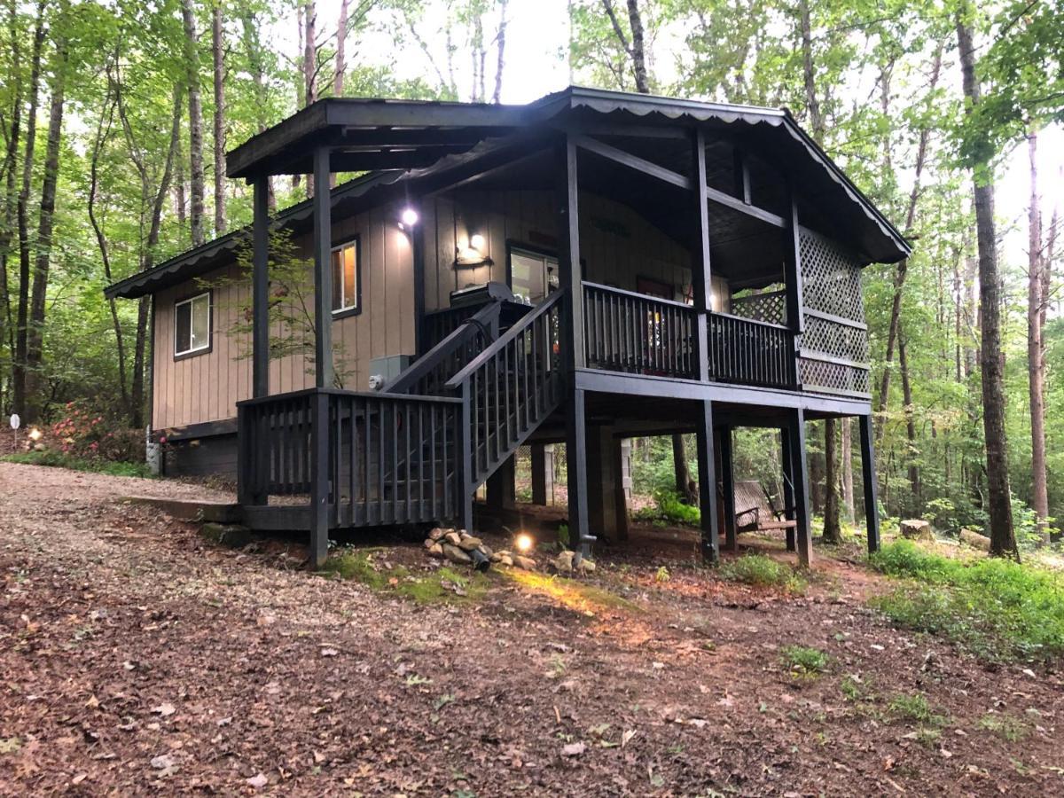 Mountain-Top Cabin Get-Away With Hot Tub And A View Sautee Nacoochee Eksteriør bilde