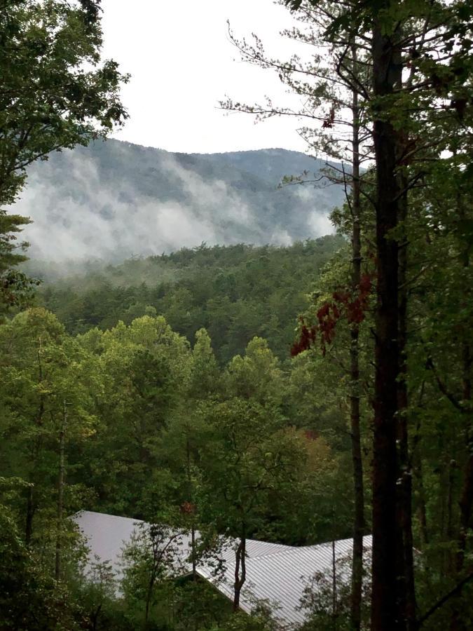 Mountain-Top Cabin Get-Away With Hot Tub And A View Sautee Nacoochee Eksteriør bilde