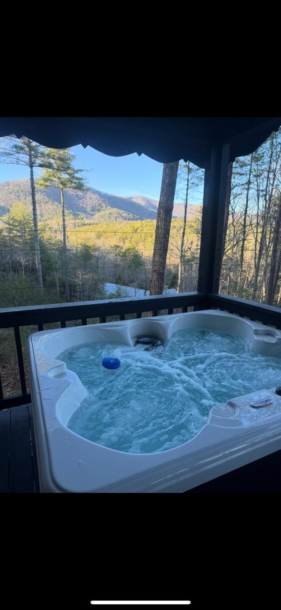 Mountain-Top Cabin Get-Away With Hot Tub And A View Sautee Nacoochee Eksteriør bilde